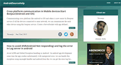 Desktop Screenshot of androidsourcehelp.com